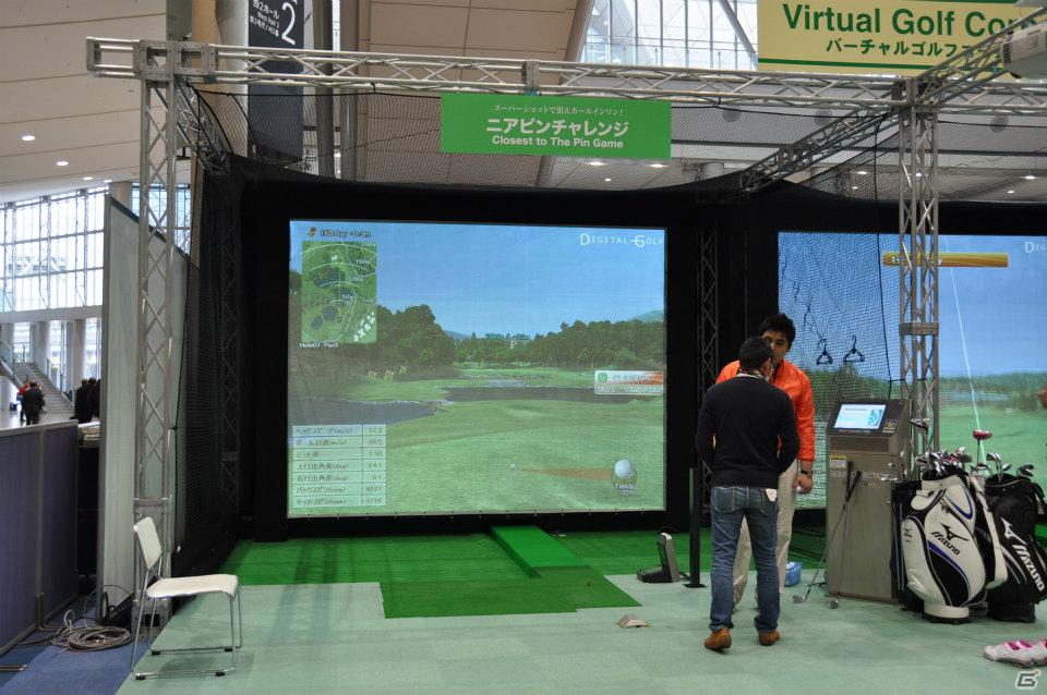 【第46回 ジャパンゴルフフェア2012】「ゴルフコネクション」可視化トレーニングでゴルフがうまくなる！山本幸路プロの実機プレイやバーチャルゴルフコーナーでの試遊もの画像98