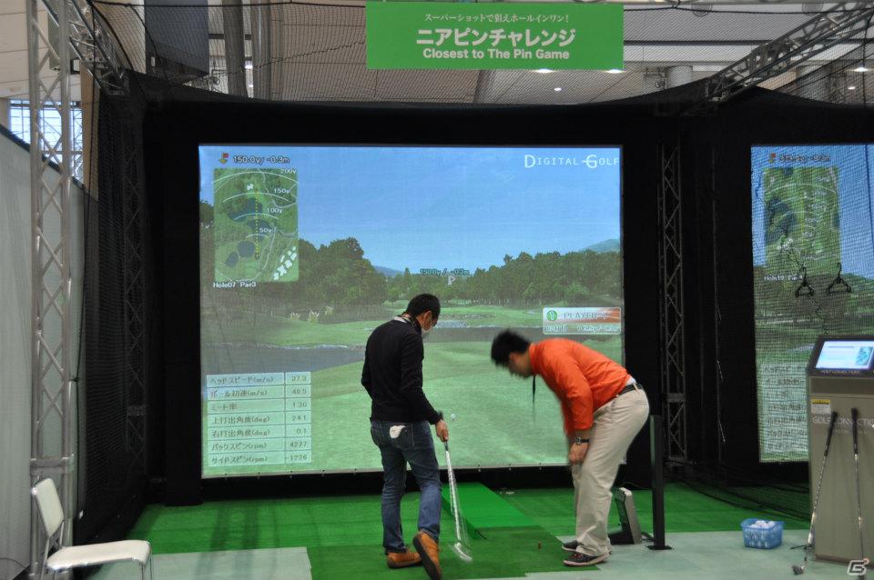 【第46回 ジャパンゴルフフェア2012】「ゴルフコネクション」可視化トレーニングでゴルフがうまくなる！山本幸路プロの実機プレイやバーチャルゴルフコーナーでの試遊もの画像99