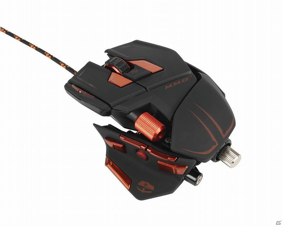 マッドキャッツ、ハイエンドマウス「Cyborg M.M.O.7 Gaming Mouse」＆「Cyborg R.A.T.9 Gaming Mouse」を3月9日より発売の画像2