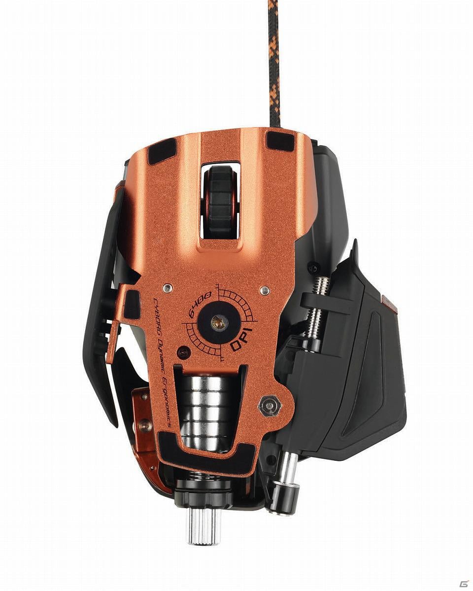 マッドキャッツ、ハイエンドマウス「Cyborg M.M.O.7 Gaming Mouse」＆「Cyborg R.A.T.9 Gaming Mouse」を3月9日より発売の画像3