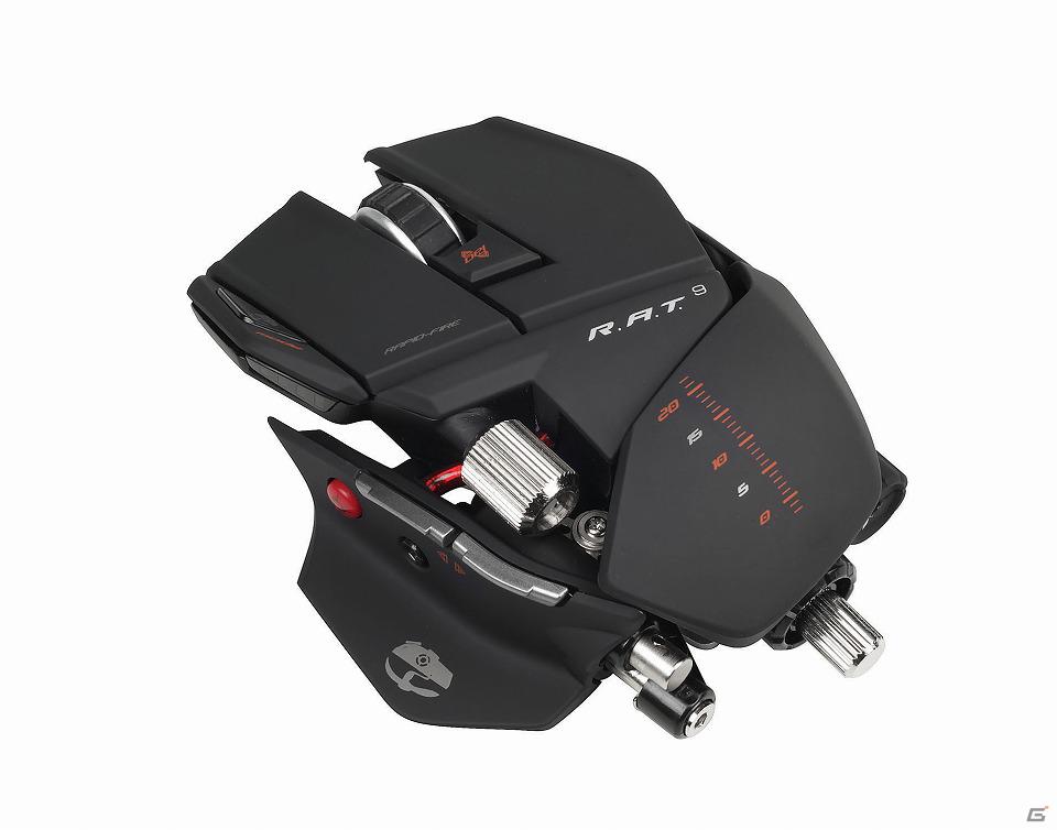 マッドキャッツ、ハイエンドマウス「Cyborg M.M.O.7 Gaming Mouse」＆「Cyborg R.A.T.9 Gaming Mouse」を3月9日より発売の画像5