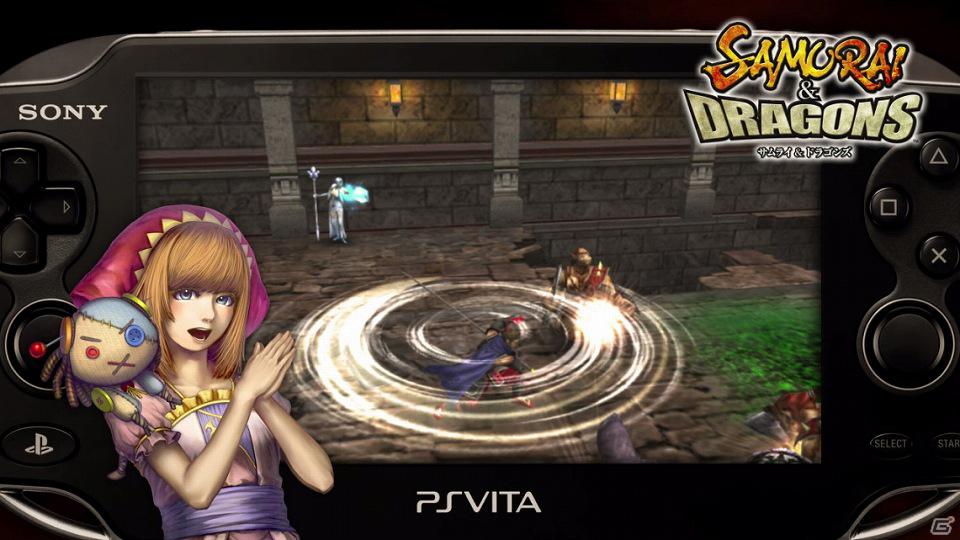 PS Vita「サムライ＆ドラゴンズ」ボイスナビゲーターとして三ツ矢雄二さんと日髙のり子さんを起用した紹介動画公開の画像4