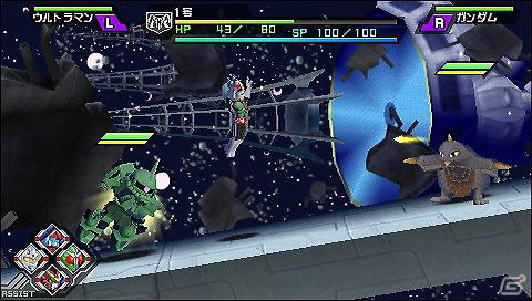 PSP「グレイトバトル フルブラスト」初公開となる宇宙でのバトルシーンや新たに判明したアシストキャラクターを紹介の画像4