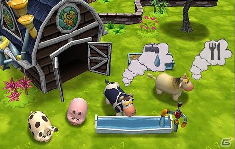 3DS「ハッピー☆アニマル牧場」2012年5月24日発売決定！の画像2