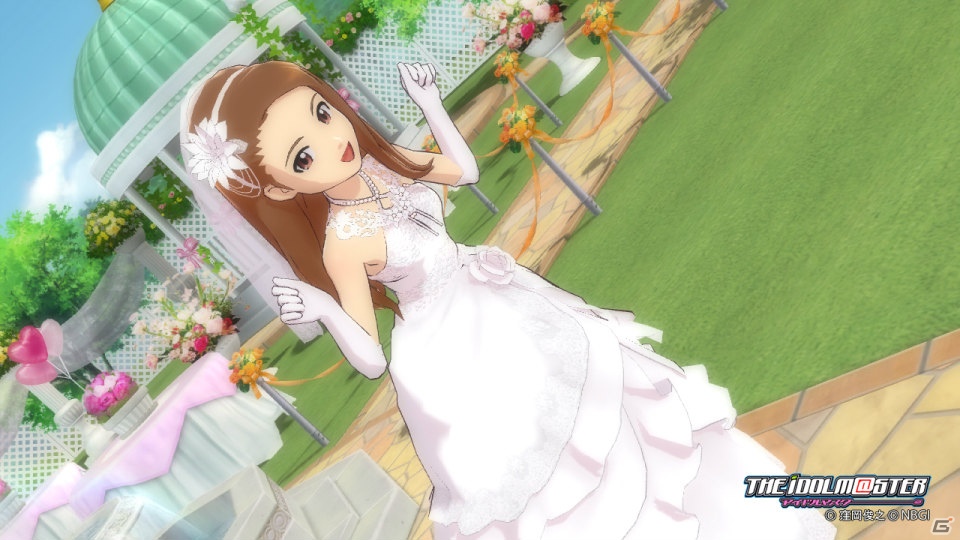 カバーガールはウェディング姿の美希！876プロの水谷絵理もパンドラボックスに登場！PS3「アイドルマスター グラビアフォーユー！VOL.8」の情報を公開の画像9