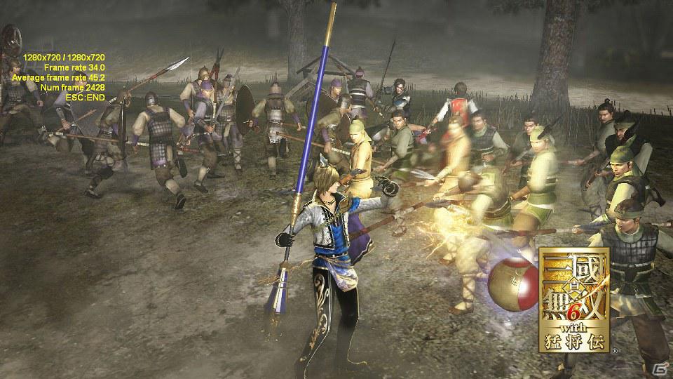 PC「真・三國無双6 with 猛将伝」公式サイトにて本日3月2日よりベンチマークプログラムを公開の画像3