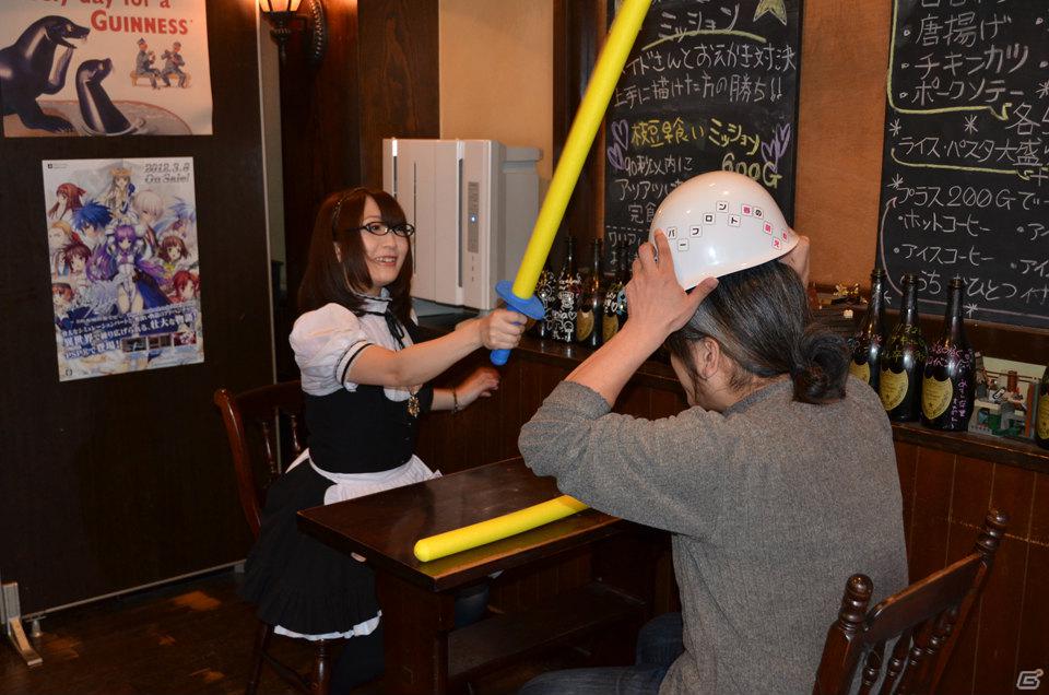 「サイバーフロント 春の萌え祭り 2012」第四弾イベント「永遠のアセリア＆聖なるかな カフェ」ではメイドさんとガチンコで“永遠真剣勝負”！の画像13