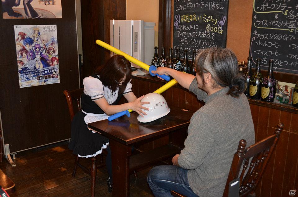 「サイバーフロント 春の萌え祭り 2012」第四弾イベント「永遠のアセリア＆聖なるかな カフェ」ではメイドさんとガチンコで“永遠真剣勝負”！の画像14