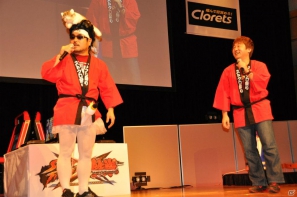 小野P＆原田氏がMissストクロから嬉しいケツキック！？白熱した全国大会決勝やモデルのJOYさんが登壇してのジャンブルモードデモプレイ、コラボ衣装情報も！ストクロ完成記念イベントレポの画像24