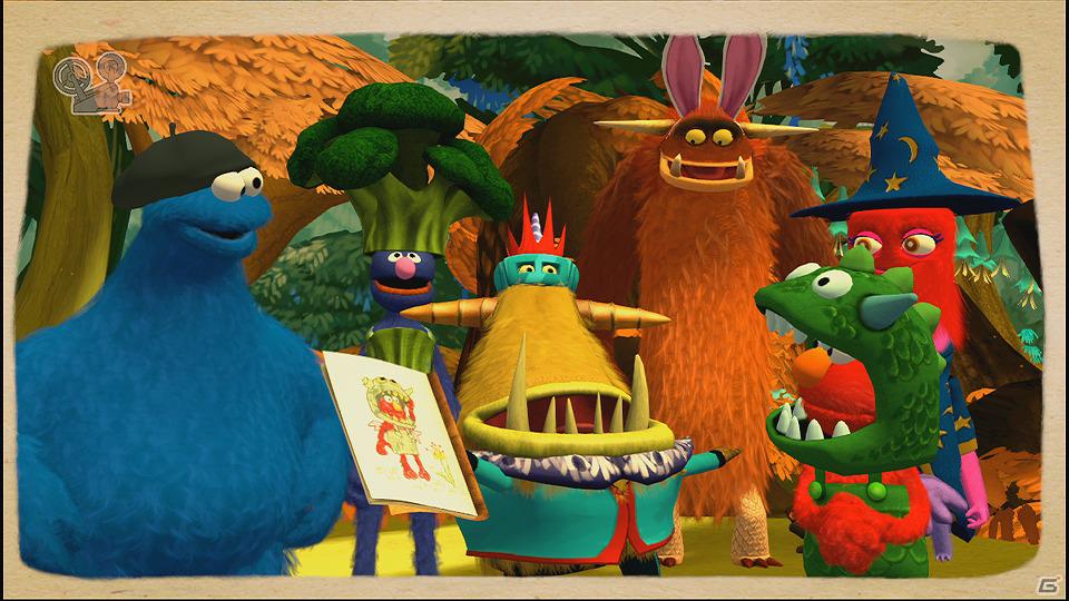 Xbox 360「セサミストリート：ワンス・アポン・ア・モンスター」各章のストーリーを紹介！上手にプレイして星マークをあつめようの画像32