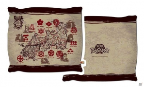 「dh 戦国BASARA Tシャツ」「dh 戦国BASARAモールドクッション【MAP】」など戦国BASARAの新コンセプトグッズが登場の画像6