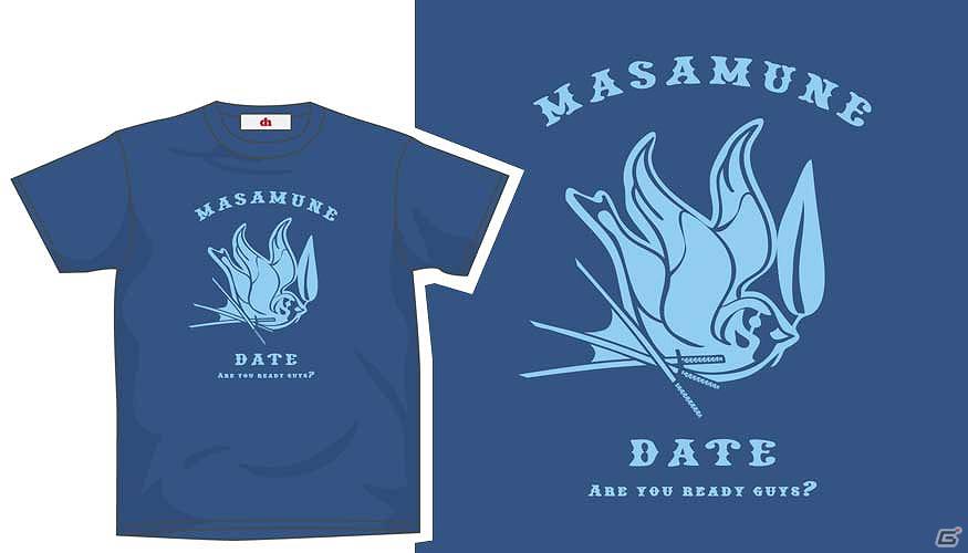 「dh 戦国BASARA Tシャツ」「dh 戦国BASARAモールドクッション【MAP】」など戦国BASARAの新コンセプトグッズが登場の画像1