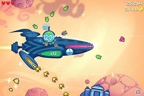 大空を超え、無限に広がるキュートな宇宙へ！「Flight Control」の続編iOS「Flight Control Rocket」公開決定の画像1