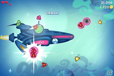 大空を超え、無限に広がるキュートな宇宙へ！「Flight Control」の続編iOS「Flight Control Rocket」公開決定の画像2