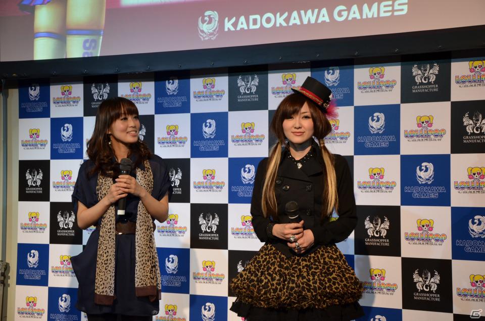 PS3/Xbox 360「ロリポップチェーンソー」完成披露パーティー開催！日笠陽子さん、喜多村英梨さんなど豪華声優陣やROLLY＆スネオヘアーも登壇の画像14