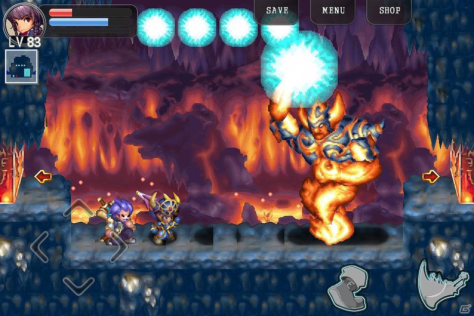 若き冒険者を操り伝説を刻め！iPhone「マスターオブソード」ハンゲームにて配信開始の画像2
