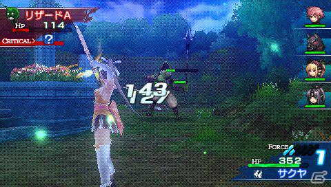 PSP「シャイニング・ブレイド」、第三の歌姫やモードチェンジを使うサクヤの各戦闘スタイルを紹介！の画像22