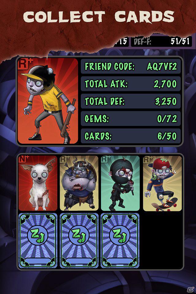 グリー、初の全世界に向けたソーシャルゲーム「Zombie Jombie」を提供開始の画像2