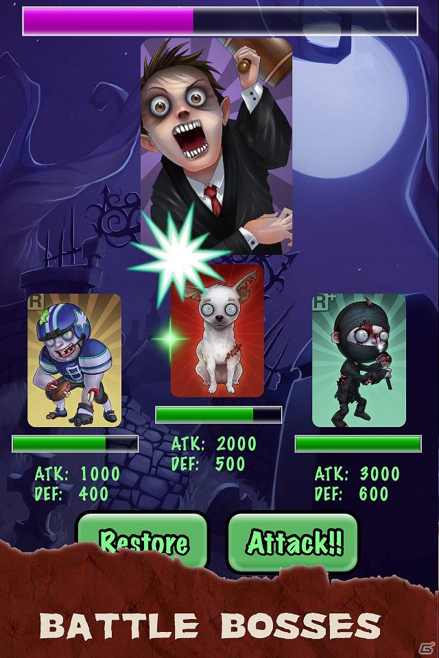 グリー、初の全世界に向けたソーシャルゲーム「Zombie Jombie」を提供開始の画像4