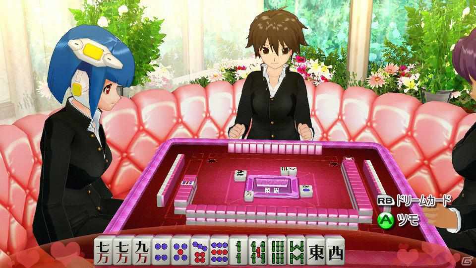 PS3/Xbox 360「マージャン★ドリームクラブ」腕前が認められると増えてゆく女性会員のコスチューム「学生服」が登場！過去のシリーズでおなじみの衣装も！の画像13