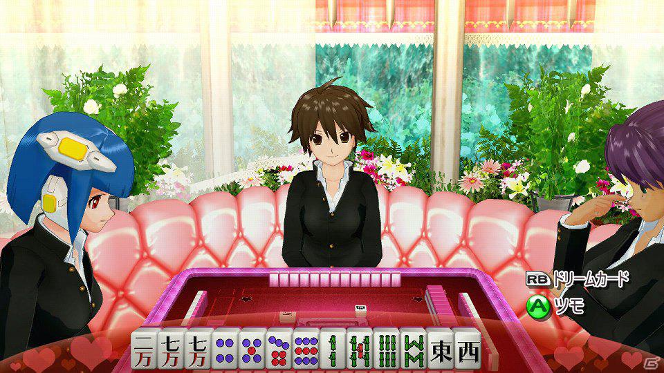 PS3/Xbox 360「マージャン★ドリームクラブ」腕前が認められると増えてゆく女性会員のコスチューム「学生服」が登場！過去のシリーズでおなじみの衣装も！の画像27