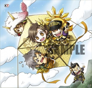 みにきゃら戦国無双 トレーディングマイクロファイバータオル」Vol.3