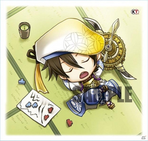 みにきゃら戦国無双 トレーディングマイクロファイバータオル」Vol.3