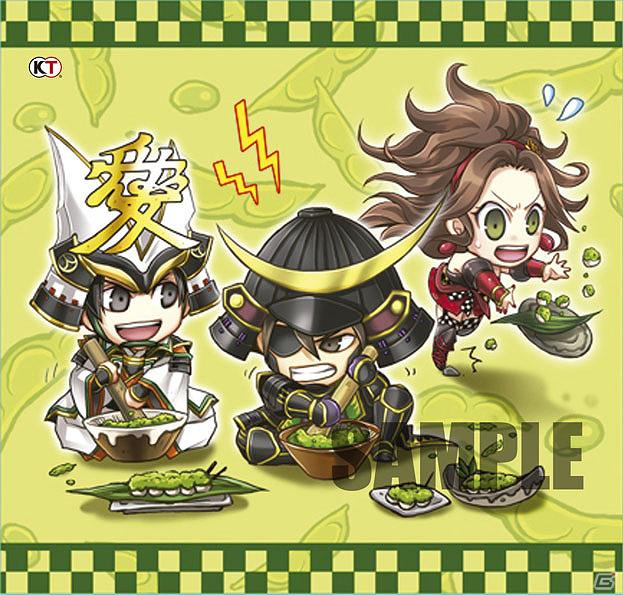 みにきゃら戦国無双 トレーディングマイクロファイバータオル」Vol.3