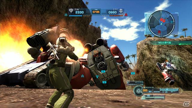 基本無料のガンダムオンラインバトルアクションが登場！歩兵も戦場で活躍するPS3「機動戦士ガンダム バトルオペレーション」のゲーム内容を紹介の画像11