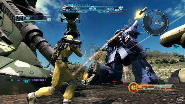基本無料のガンダムオンラインバトルアクションが登場！歩兵も戦場で活躍するPS3「機動戦士ガンダム バトルオペレーション」のゲーム内容を紹介の画像13