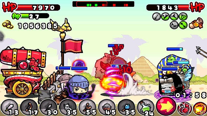 コミックアニメーションで動く本格シミュレーションの無料版が登場！Android「SLGシューティングウォーリアー 無料版」配信開始の画像3