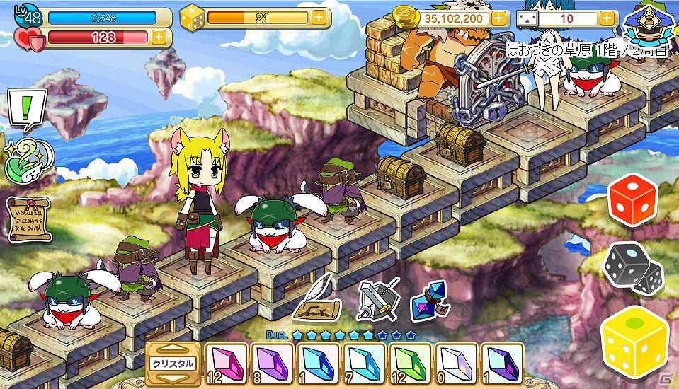 ブラウザゲーム「アナザープリンセス」登場人物＆フィールドでの探検などゲームシステムの概要を公開の画像18