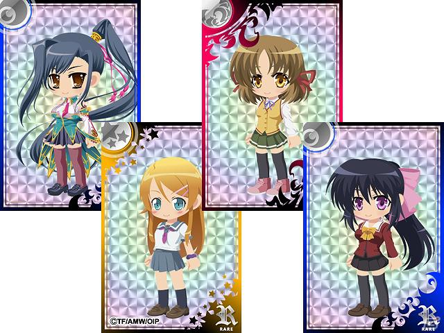 ゲーム・アニメキャラクター大集合カードバトル「超嫁大戦」が「ハンゲーム」にて配信開始の画像2