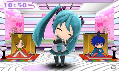 3DS「初音ミク and Future Stars Project mirai」、マイルームやニンテンドー3DSならではの機能を紹介！の画像20
