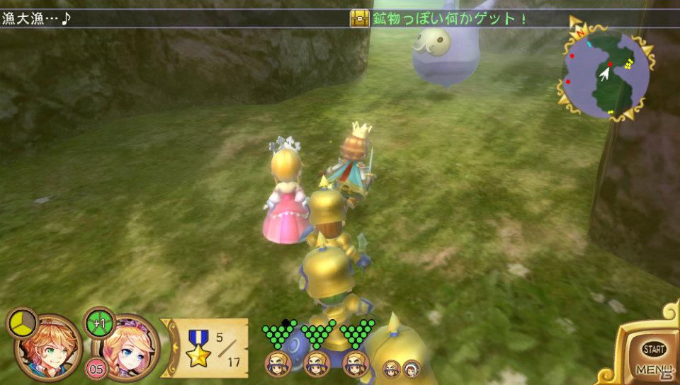 PS Vita「王と魔王と7人の姫君たち ～新・王様物語～」ゲーム内容やキャラクターを紹介！タッチして国民をスカウト、国とお姫様を救出せよ！出演者サイン入り台本などのプレゼントもの画像10