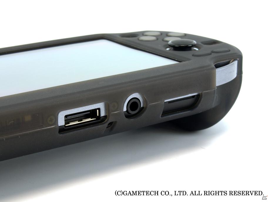 シリコン素材で快適操作＆握りやすいグリップを搭載したプロテクトカバー仕様のPS Vita用「シリコングリップV」3月30日発売の画像11