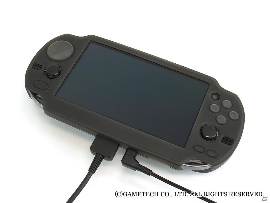 シリコン素材で快適操作＆握りやすいグリップを搭載したプロテクトカバー仕様のPS Vita用「シリコングリップV」3月30日発売の画像12