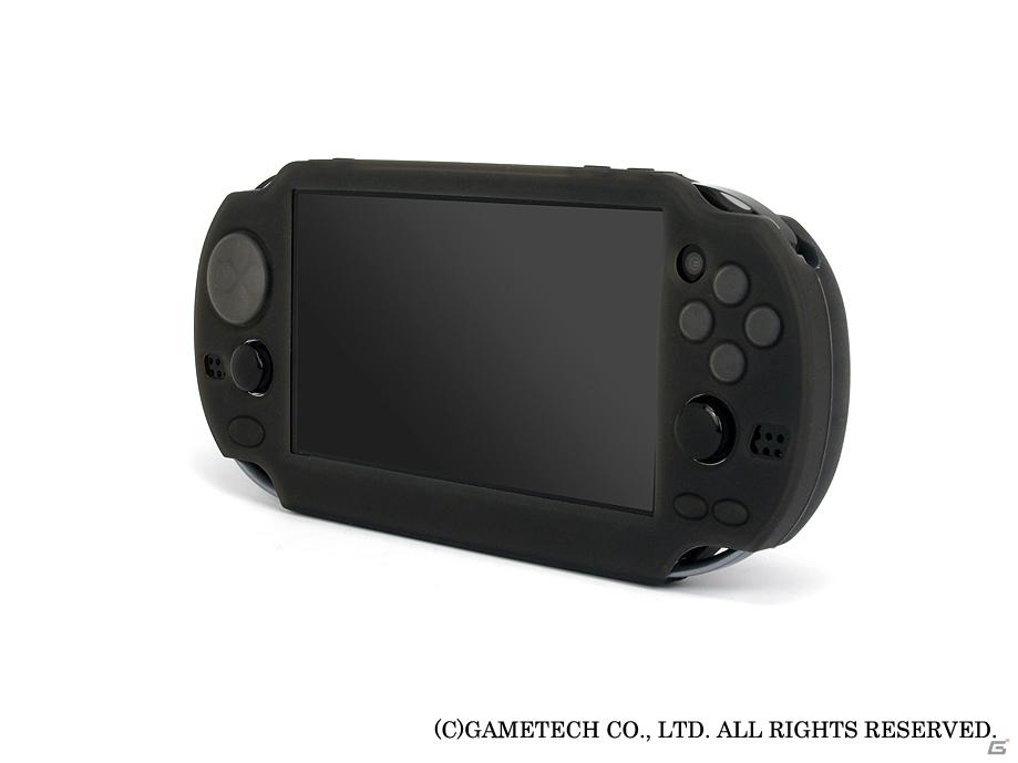 シリコン素材で快適操作＆握りやすいグリップを搭載したプロテクトカバー仕様のPS Vita用「シリコングリップV」3月30日発売の画像3