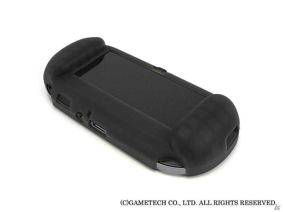 シリコン素材で快適操作＆握りやすいグリップを搭載したプロテクトカバー仕様のPS Vita用「シリコングリップV」3月30日発売の画像4