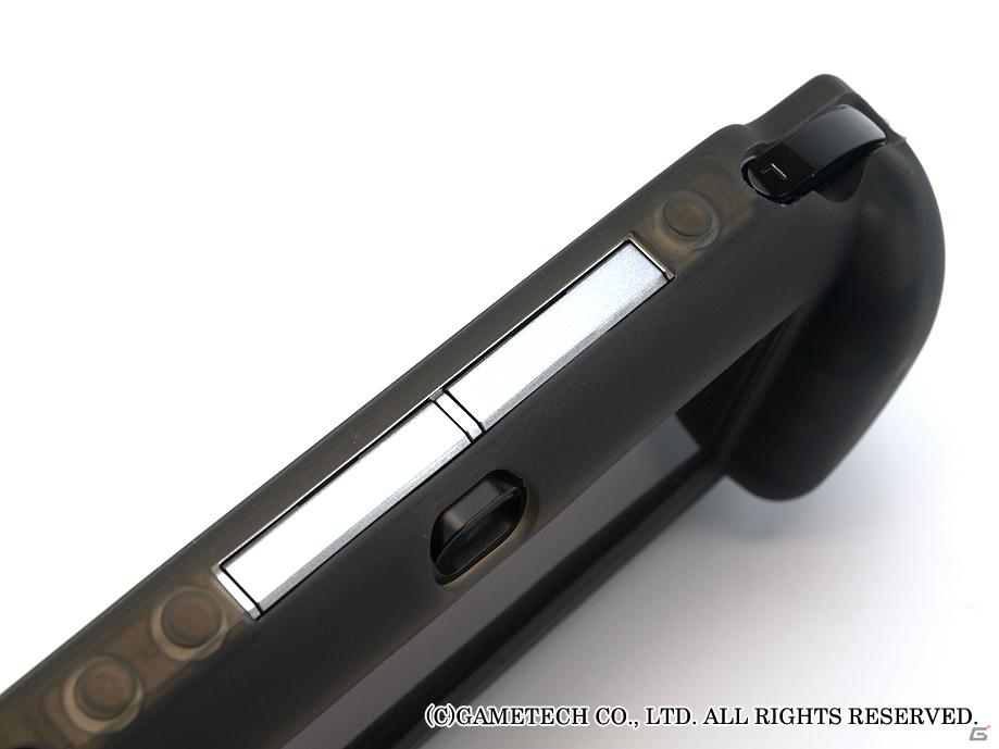シリコン素材で快適操作＆握りやすいグリップを搭載したプロテクトカバー仕様のPS Vita用「シリコングリップV」3月30日発売の画像9
