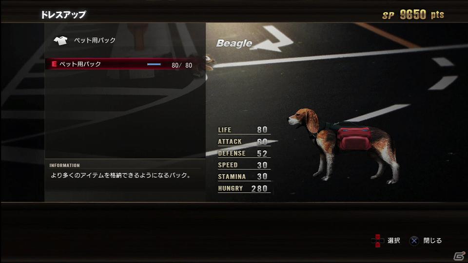 PS3「TOKYO JUNGLE」動物のコスチュームやアンロックに必要な「サバイバルポイント」を紹介―ハンティングには欠かせないアクション要素の情報も！の画像13