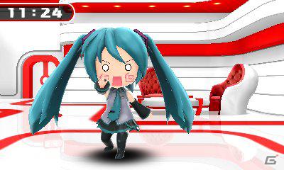 3DS「初音ミク and Future Stars Project mirai」、時間になるとミクさんが知らせてくれるアラームなど「マイルーム」の便利機能を紹介の画像25