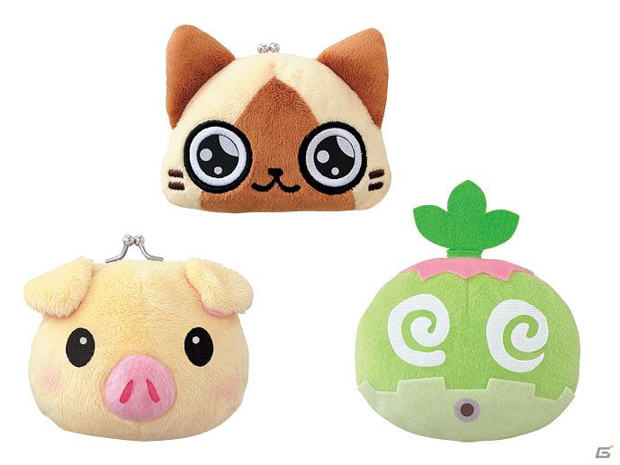 「モンスターハンター」4月のアミューズメント専用景品情報！ぬいぐるみがま口にチャチャを追加して再登場！コレクションフィギュアにはブラキディオスが登場の画像1