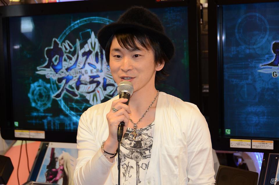 4月4日よりβイベント開始のAC「ガンスリンガー ストラトス」オープニングセレモニーが開催！阿部敦さん、金元寿子さん、植田佳奈さん、梅原大吾さんがデモプレイを披露！の画像3