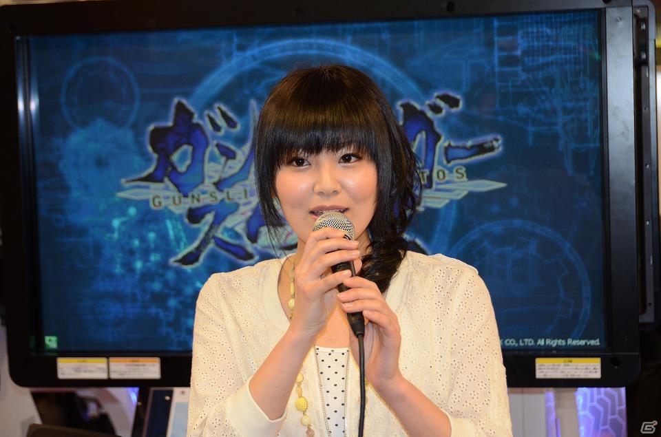 4月4日よりβイベント開始のAC「ガンスリンガー ストラトス」オープニングセレモニーが開催！阿部敦さん、金元寿子さん、植田佳奈さん、梅原大吾さんがデモプレイを披露！の画像4