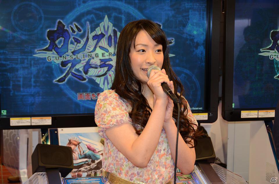 4月4日よりβイベント開始のAC「ガンスリンガー ストラトス」オープニングセレモニーが開催！阿部敦さん、金元寿子さん、植田佳奈さん、梅原大吾さんがデモプレイを披露！の画像5