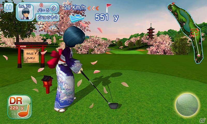 Android「レッツ！ゴルフ 3」アップデートにより「日本コース」が登場―アイコンやゲーム起動時のメインビジュアルも一新の画像2