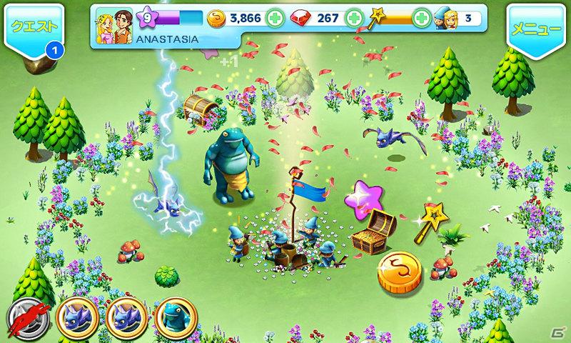 Android「Fantasy Town」新たな建物とデコレーションなどを追加するアップデートを実施の画像4