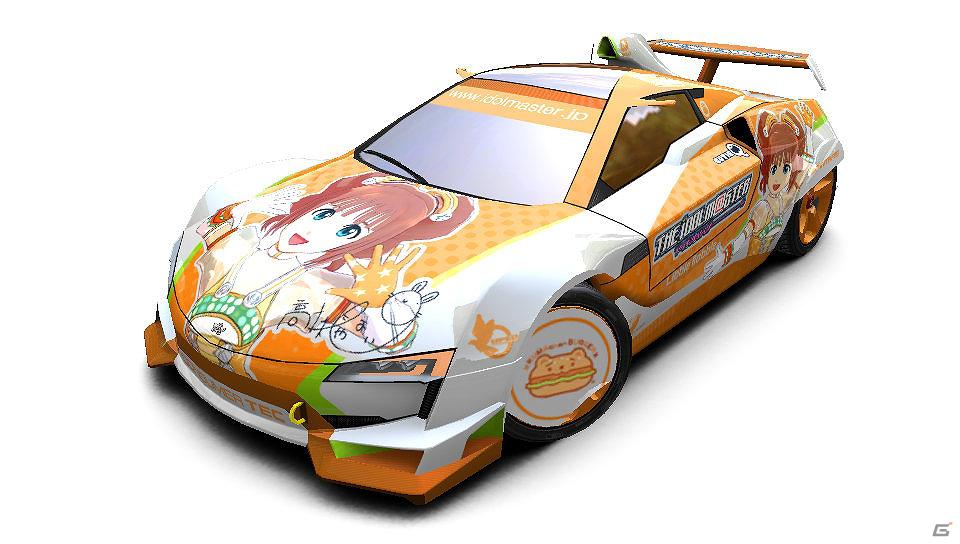 PS Vita「リッジレーサー」4月12日より配信となるダウンロードコンテンツ「アイドルマスター」のEXカラーを紹介！の画像22