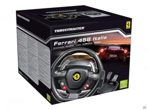 フェラーリとXbox 360の公式ライセンスを取得したレースゲーム用ステアリングホイール「Ferrari 458 Italia Racing  Wheel for Xbox 360」が4月26日に発売！ | Gamer